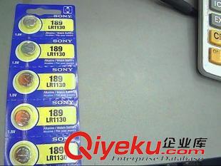 1.55V紐扣電池AG. 原裝進口索尼189-LR1130-192-LR41 A76-LR44電子手表電池