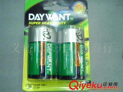 碳性干電池(1.5V) 大號電池 1號電池 碳性P型掛卡電池原始圖片2