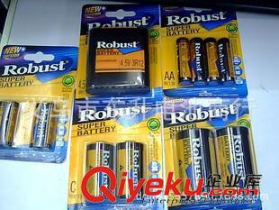 碳性干電池(1.5V) 批發供應1.5V  ROBUST  各種7號5號 AA AAA D C碳性堿性電池原始圖片3