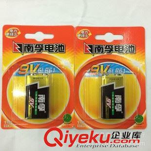 9號(hào)(9V-6F22-6LR61 廠家直銷原裝zp 聚能環(huán)南孚堿性9V電池 6LR61南堿性九伏干電池