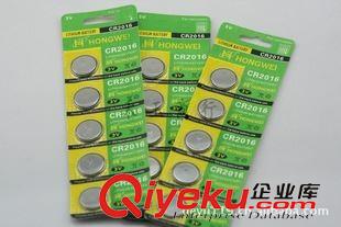 CR2016 廠家直銷環保3V鋰錳電池CR2016紐扣電池2016電池2016電池扣卡裝原始圖片2