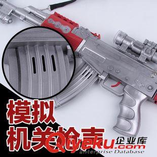 熱銷產(chǎn)品 小額玩具批發(fā) 電動AK-47突擊沖擊槍 沖鋒槍 兒童模型玩具 槍原始圖片2