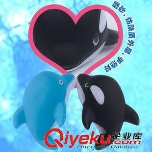 熱銷產(chǎn)品 四只裝海底世界搪膠動物公仔 多款裝捏捏叫戲水洗澡玩具批發(fā)原始圖片2