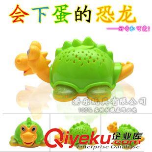 電動玩具 廠家直銷 塑料城會投影發(fā)光恐龍世界電動萬向功能邊走邊下蛋恐龍原始圖片3