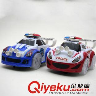 電動玩具 小額批發玩具批發電動警車萬向輪帶音樂閃光jc玩具車電動賽車原始圖片2