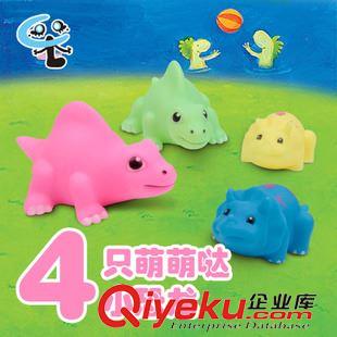 水槍/沙灘玩具/望遠(yuǎn)鏡/太陽(yáng)能/水上玩具 水上沙灘玩具 卡袋6個(gè)裝小黃鴨子搪膠公仔 捏捏叫戲水洗澡