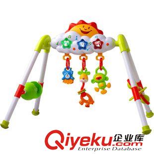 網店爆款 寶寶音樂健身架 嬰幼兒童小孩早教益智健身器玩具 淘寶代理原始圖片2