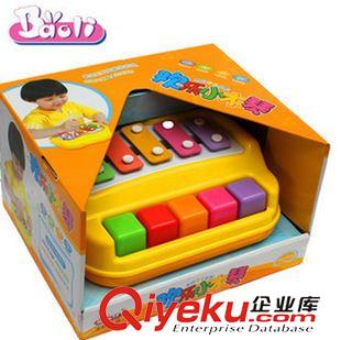 音樂琴玩具 zp 益智早教玩具 歡樂小木琴 彈奏敲打2合1 BL3005 淘寶熱賣原始圖片2