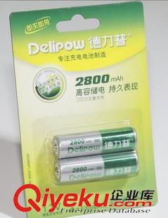 德力普充电电池 德力普5号充电池 AA充电池 2800高容量镍镉充电池 玩具遥控器电池