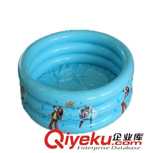 泳池 批發 水上用品充氣玩具 圓形充氣游泳池 水晶底三環寶寶水池