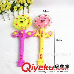 魔法棒 閃光音樂太陽花風(fēng)車 巴拉拉魔法棒 兒童發(fā)光玩具 地?cái)偀豳u玩具原始圖片2
