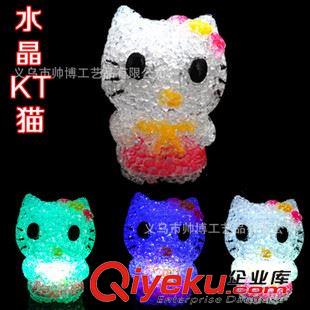 小夜燈  水晶小夜燈 發光七彩LED小夜燈 兒童發光玩具 地攤貨源批發熱賣原始圖片3