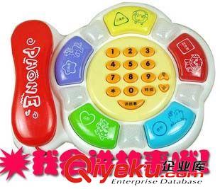 帶T不參加活動 T2125講故事智能卡通音樂電話機兒童益智玩具地攤貨源小額批發原始圖片2