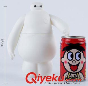 每期掌柜推薦 迪士尼超能陸戰(zhàn)隊(duì)big hero6 手腰可動大白胖子仿真Baymax搪塑擺件