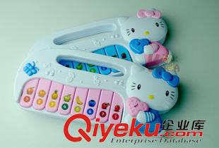 2015-7月新品 3314彩盒KT貓音樂(lè)電子琴送水果琴譜 嬰幼兒益智早教樂(lè)器玩具批發(fā)原始圖片3