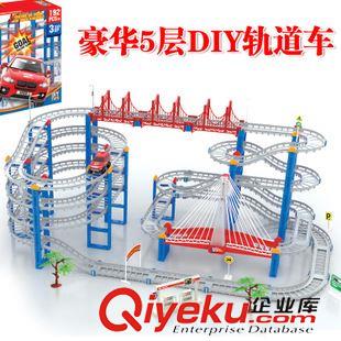 2015-6月新品 3306豪華5層電動(dòng)軌道車(chē)兒童益智拼裝模型托馬斯火車(chē)軌道玩具批發(fā)