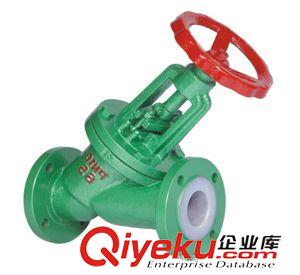 柳龍牌化工閥門 供應襯氟截止閥J45F 截止閥dn50 法蘭截止閥原始圖片3