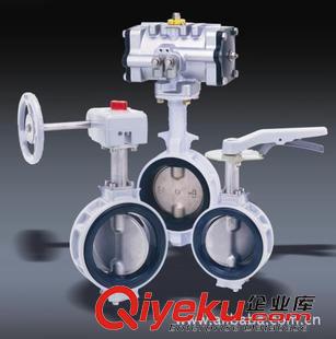 柳龍牌蝶閥 D71F-16P不銹鋼蝶閥，襯氟手柄蝶閥，蝶閥生產廠家