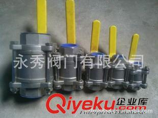 柳龍牌不銹鋼閥門 大量供應DN15耐腐蝕耐酸堿不銹鋼Q11F(III)型三片內螺紋球閥/原始圖片2