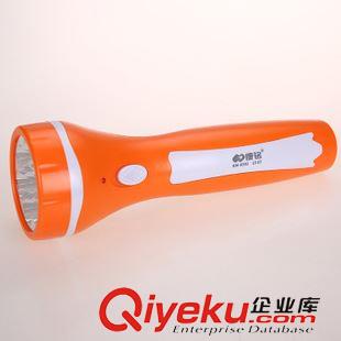 電器電纜 康銘LED手電筒可充電強光遠射家用戶外照明迷你便攜夜騎防身電筒原始圖片3