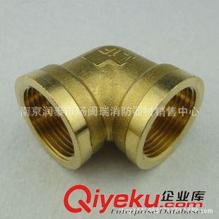 銅管件 全銅加厚彎頭 水管管材90度彎頭 4分6分彎頭原始圖片2