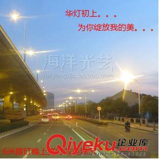 戶(hù)外路燈LED路燈 6米自彎臂路燈新農(nóng)村 庭院燈 道路燈 戶(hù)外150W節(jié)能燈型小區(qū)路燈