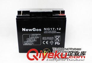 12V17AH Newgos  12V17AH免维护太阳能电池 铅酸电池 UPS电池