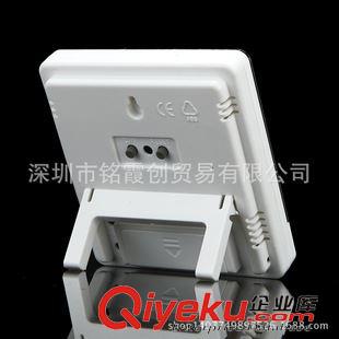 大屏溫濕度計 家用室內溫濕度計溫度濕度計 高精度背光鬧鈴htc-8原始圖片3