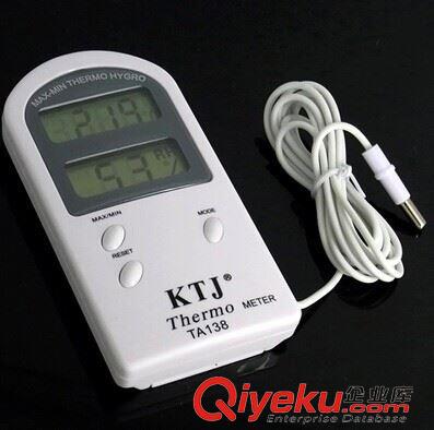 大屏溫濕度計 KTJ TA138A 高精度電子溫濕度計 外置溫度傳感器原始圖片2