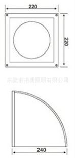 聚光灯 35W/70W/100W/150W户外建筑物亮化聚光灯壁灯投射灯