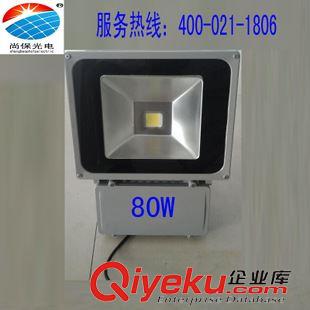 LED投光灯 厂家直供LED投光灯80W广告投射灯10W-300W投光灯户外照明灯