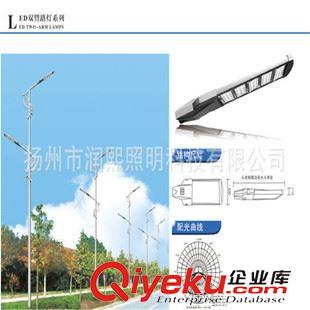 LED  L雙臂路燈系列 6米-12米道路照明燈 {sx}潤熙 優(yōu)質(zhì)路燈生產(chǎn)廠家