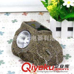 太阳能树脂草坪灯 太阳能草坪灯 仿石头工艺品 LED太阳能户外灯 石头灯