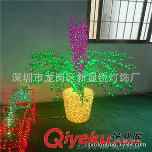 LED亞克力水晶樹燈 直銷LED600燈 高:2 .5米，LED滴膠發(fā)光燈樹