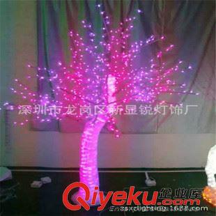 LED亞克力水晶樹燈 新銳直銷圣誕節(jié)日裝飾亞克力水晶樹LED滴膠發(fā)光樹燈原始圖片3