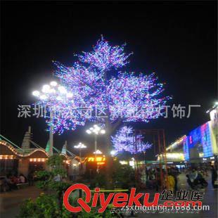 LED仿真樹燈 led櫻花樹燈1.5米led樹燈景觀樹燈節日圣誕彩燈