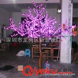 LED仿真樹燈 廠家直銷優(yōu)質(zhì)紫丁花 LED仿真樹燈，發(fā)光樹原始圖片3