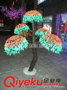 LED玫瑰花、丁香花、球形磨菇花樹燈 新銳直銷景觀裝飾2015新款LED仿真蘑菇球發(fā)光樹燈原始圖片2