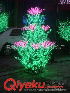 LED玫瑰花、丁香花、球形磨菇花樹燈 新銳直銷景觀裝飾2015新款LED仿真蘑菇球發(fā)光樹燈原始圖片3