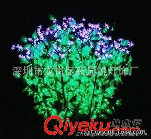 LED玫瑰花、丁香花、球形磨菇花樹燈 跳樓價(jià)現(xiàn)貨大甩賣 2592燈 高2米 LED丁香花樹燈、發(fā)光景觀樹燈原始圖片2