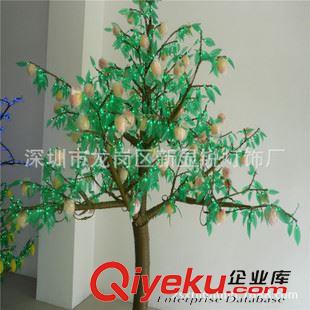 LED仿真果樹燈 仿真led柳樹燈，仿真led櫻桃花樹燈，led仿真果樹松樹燈原始圖片2