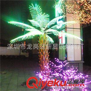 LED椰子樹燈 新銳直銷3米LED葵樹燈，LED發(fā)光樹燈，LED樹燈，LED椰樹燈原始圖片2