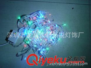 LED燈串、網燈、瀑布燈 新銳燈飾工廠直銷LED瀑布流水球泡八角冰條i窗簾燈原始圖片3