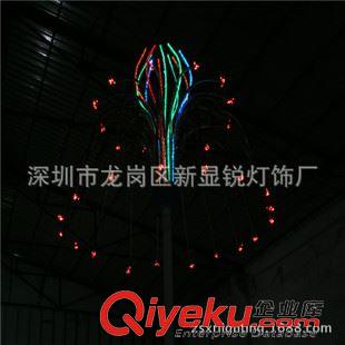 LED烟花灯 led烟花灯树 led发光礼花灯装饰树灯 婚庆圣诞节日装饰厂家直销