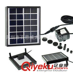 太阳能喷泉 1.5W太阳能直流无刷喷泉水泵solar pump园林景观装饰喷水增氧水泵