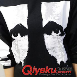 2015.08.18新品 2015秋裝韓版情侶套裝時尚圓領印花長袖衛衣套裝情侶裝班服潮原始圖片3