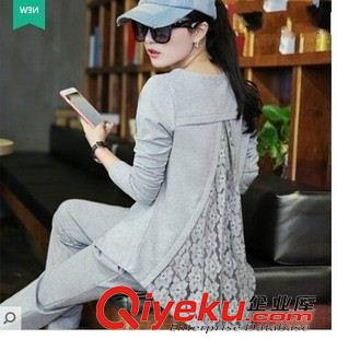 2015.08.25新品 秋裝新款衛(wèi)衣春秋款時尚顯瘦休閑運動套裝服女裝潮秋季原始圖片2