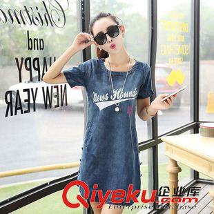 連衣裙 2015夏裝新款女式連衣裙 OL氣質(zhì)修身燕尾底擺系帶背心裙