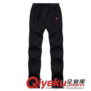 休閑運動 一件代發女款休閑跑步純棉運動褲 優質純棉修身直腳褲批發原始圖片3