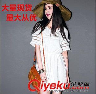女士休閑套裝 2015新款 歐美百搭顯瘦字母印花牛仔寬松背帶裙 女套裝